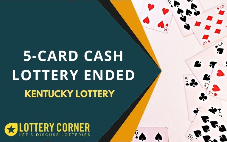 KENTUCKY (KY) 5-CARD CASH LOTTERY ENDED ON March 22nd 2022